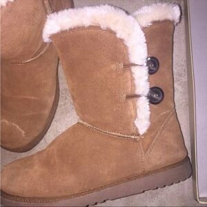 Brown Tan Winter Boots